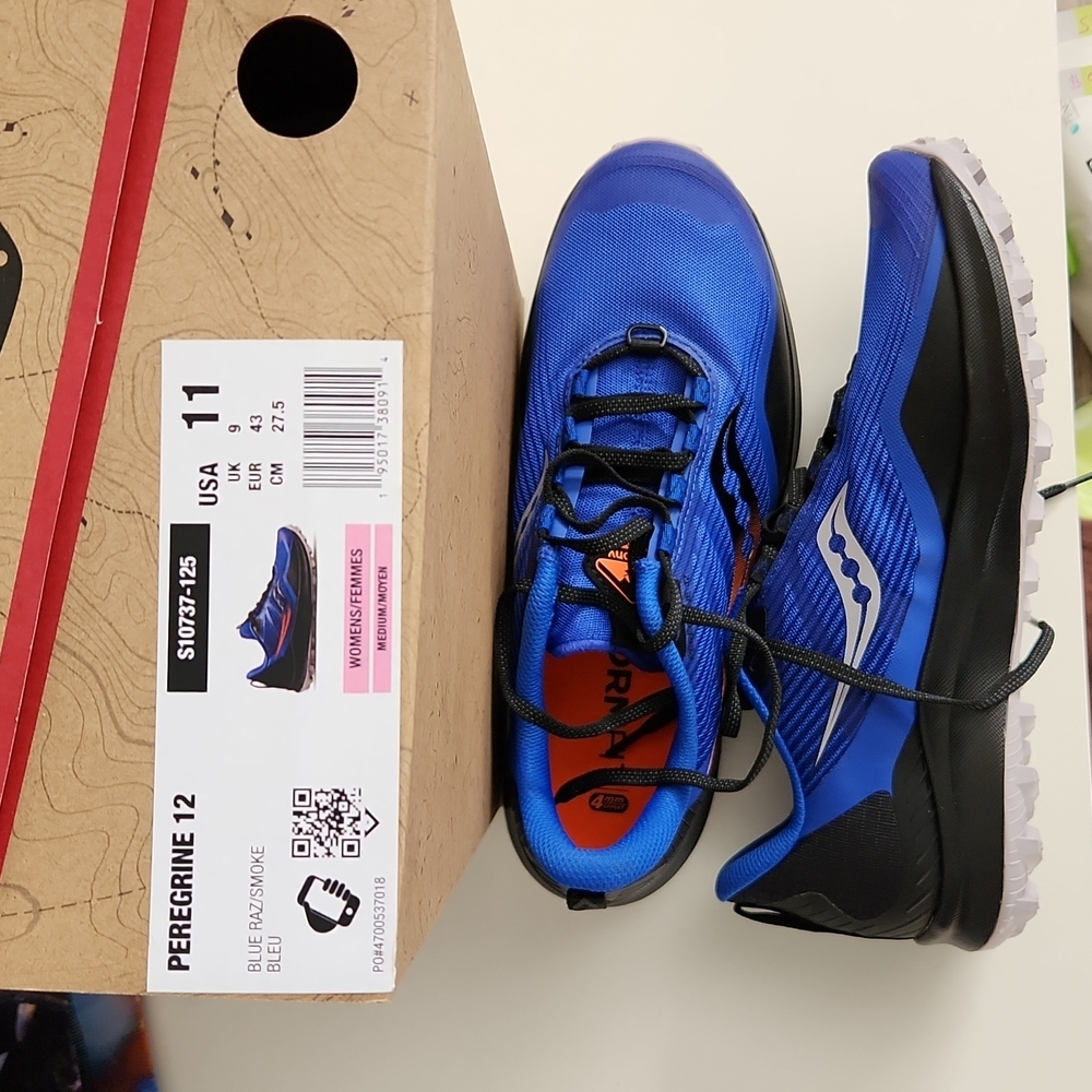 Saucony NWT Peregrine 12 Trail Runners Size 11